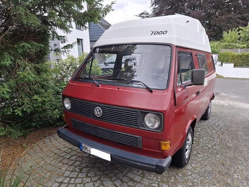 Rot Gebraucht 1988 VW T3 Van | 9.990 € - Bild 1/4