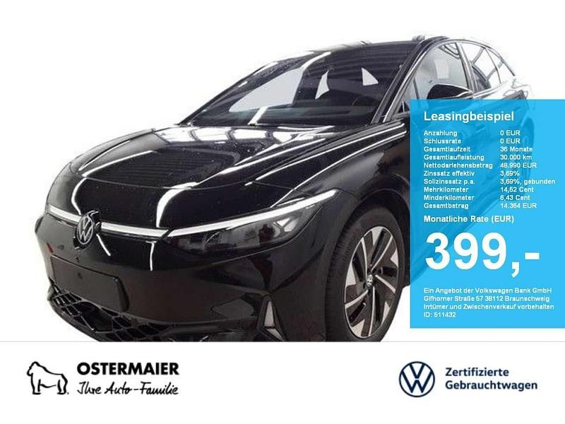 Grenadillschwarz Gebraucht 2025 VW ID.7 GTX Limousine | 48.990 € - Bild 1/4