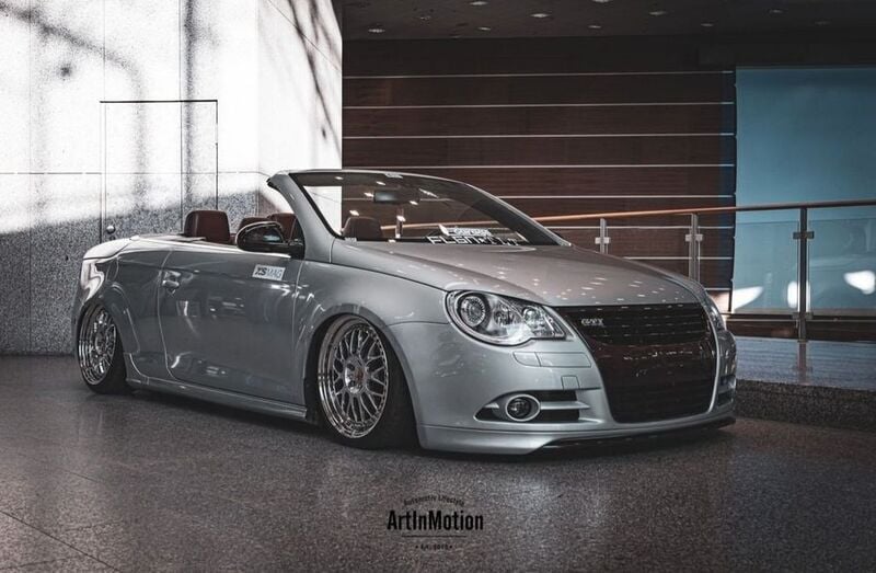Silber Gebraucht 2006 VW Eos GTI Cabrio | 11.999 € - Bild 1/4