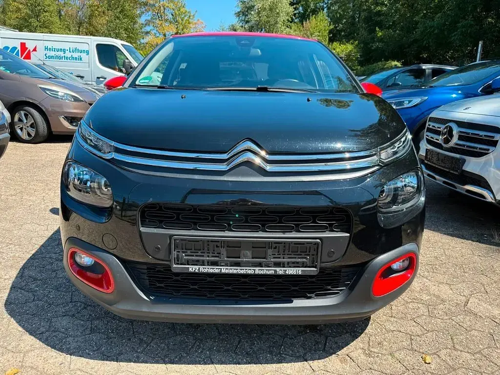 Gebraucht Citroën C3 Shine 110 PS (80 kW) 2018 Schwarz Kleinwagen