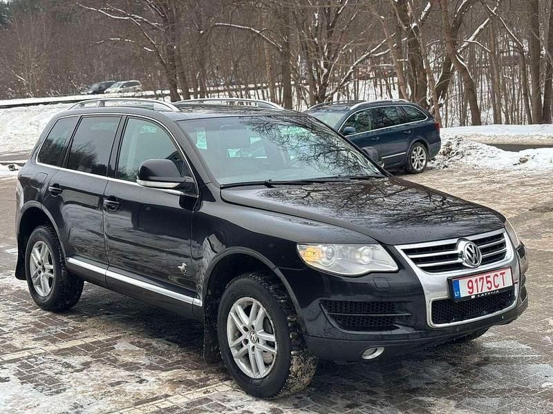 Schwarz Gebraucht 2008 VW Touareg SUV | 4.800 € (Superpreis) - Bild 1/4