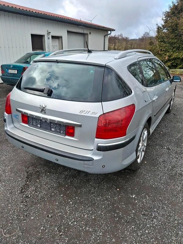 Gebraucht Peugeot 407 139 PS (102 kW) 2006 Silber Kombi