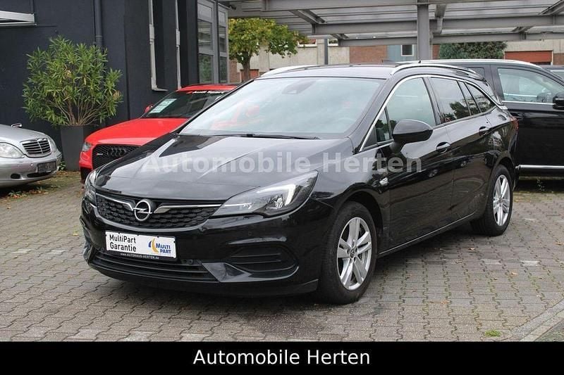 Schwarz Gebraucht 2020 Opel Astra Elegance Kombi | 7.899 € (Superpreis) - Bild 1/4