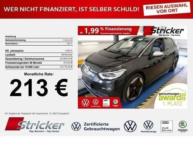 Second-hand VW ID.3 150 kW (204 CP) 2020 Gri Hatchback