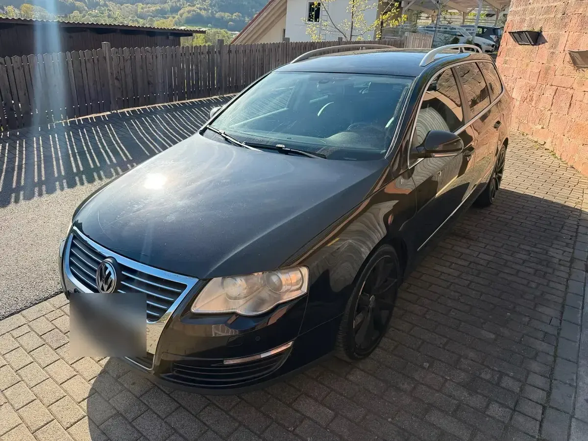 Gebraucht VW Passat R-line 170 PS (125 kW) 2008 Schwarz Kombi