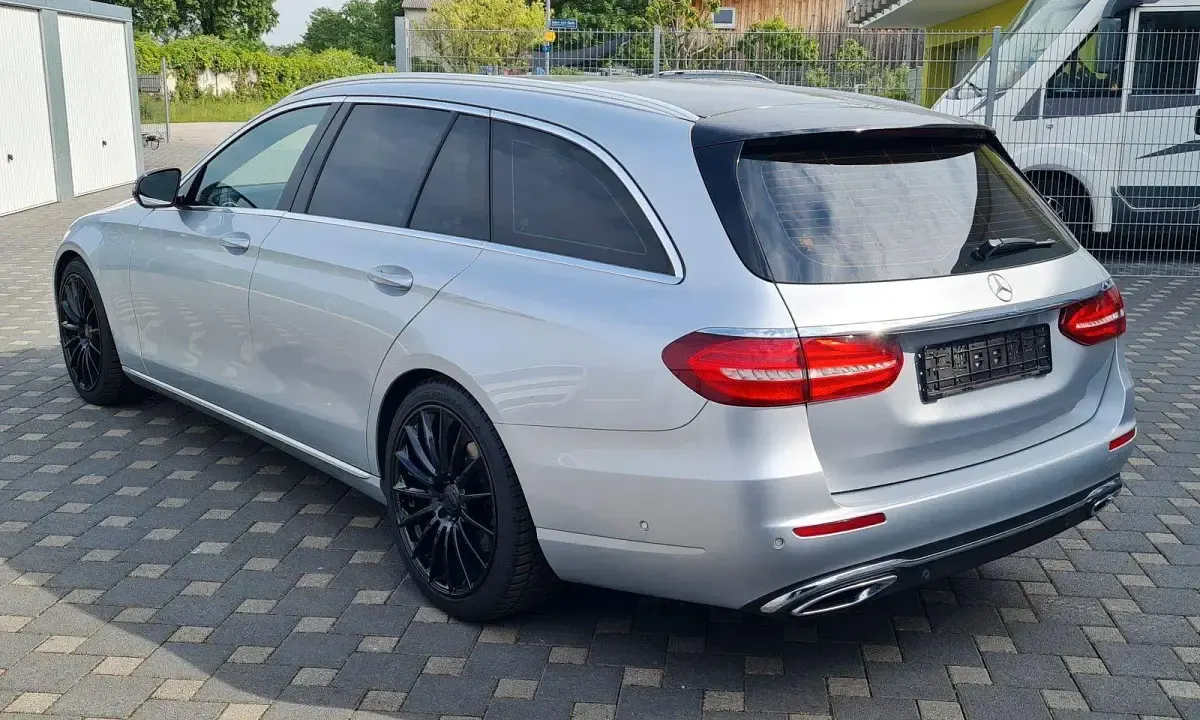 Brugt Mercedes E350 320 HK (235 kW) 2017 Sølv Stationcar