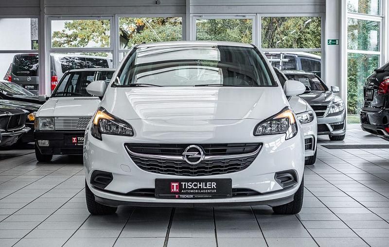 Gebraucht Opel Corsa Edition 90 PS (66 kW) 2015 Weiß Kleinwagen