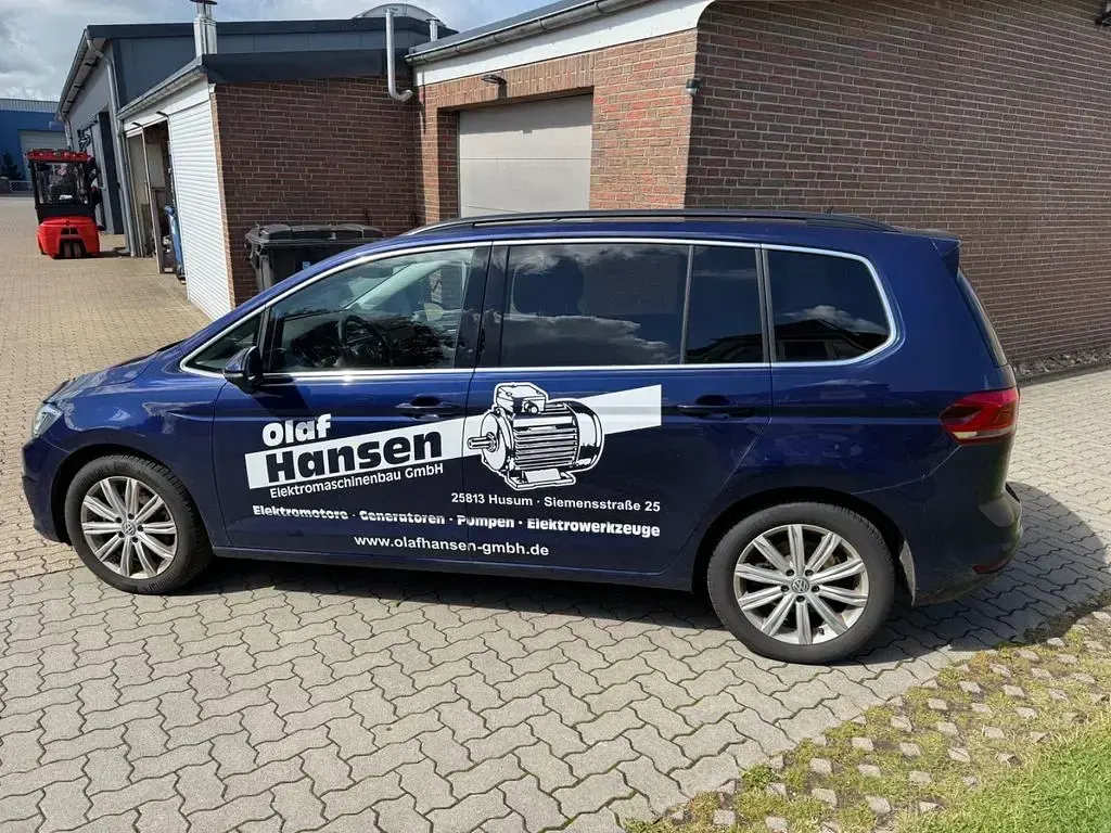 Gebraucht VW Touran Highline 190 PS (139 kW) 2017 Blau Van / Kleinbus
