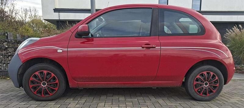Rot Gebraucht 2010 Nissan Micra Visia Kleinwagen | 1.800 € (Superpreis) - Bild 1/4