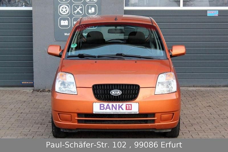 Gebraucht Kia Picanto LX 65 PS (47 kW) 2007 Orange Kleinwagen