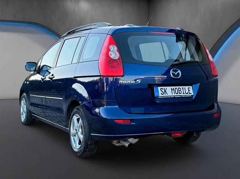 Gebraucht Mazda 5 Exclusive 145 PS (106 kW) 2005 Blau Van / Kleinbus