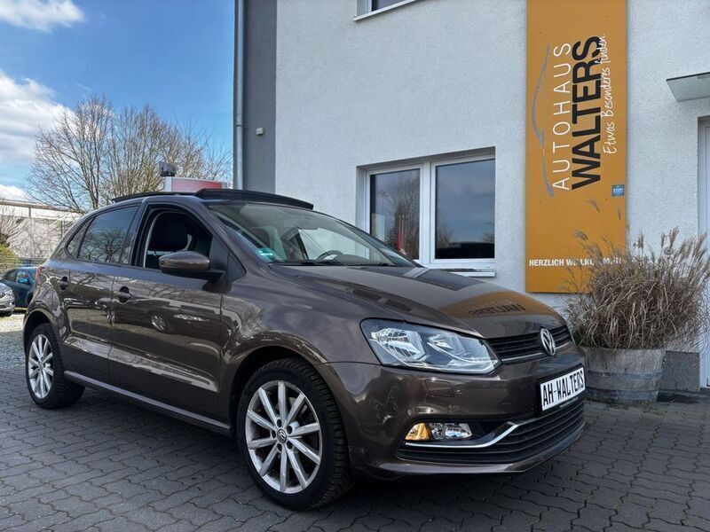 Braun Gebraucht 2016 VW Polo Highline Kleinwagen | 13.985 € (Etwas zu teuer) - Bild 1/4