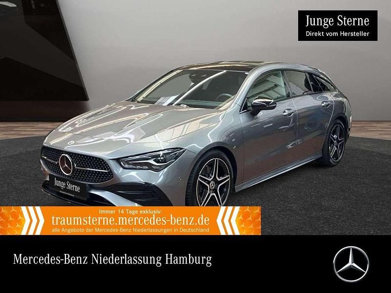 Mountain grau Gebraucht 2024 Mercedes CLA200 AMG Kombi | 33.990 € (Fairer Preis) - Bild 1/3