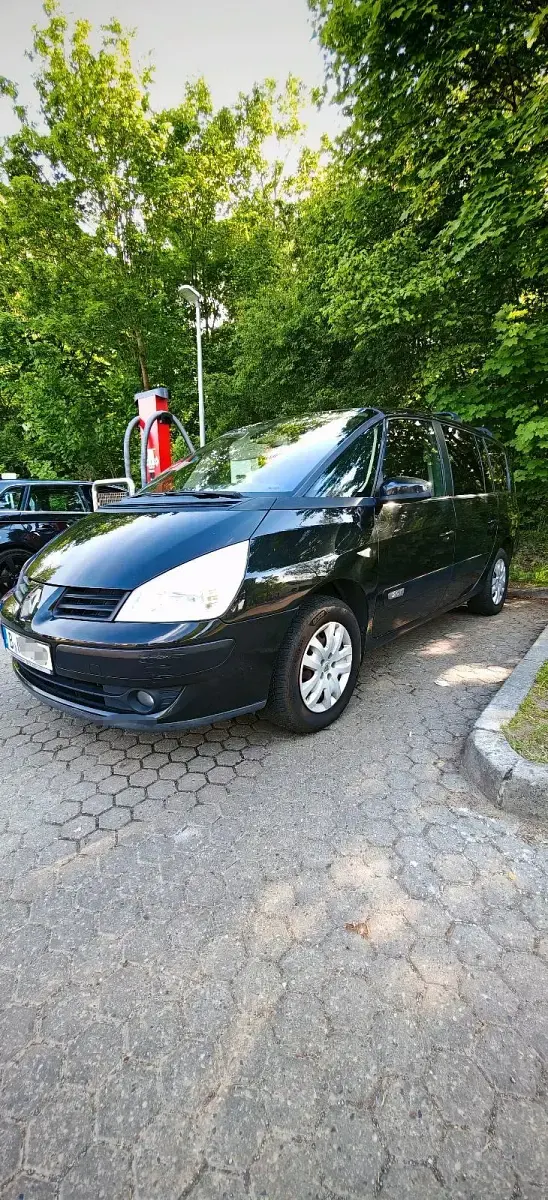 Gebraucht Renault Espace 170 PS (125 kW) 2008 Schwarz Van / Kleinbus