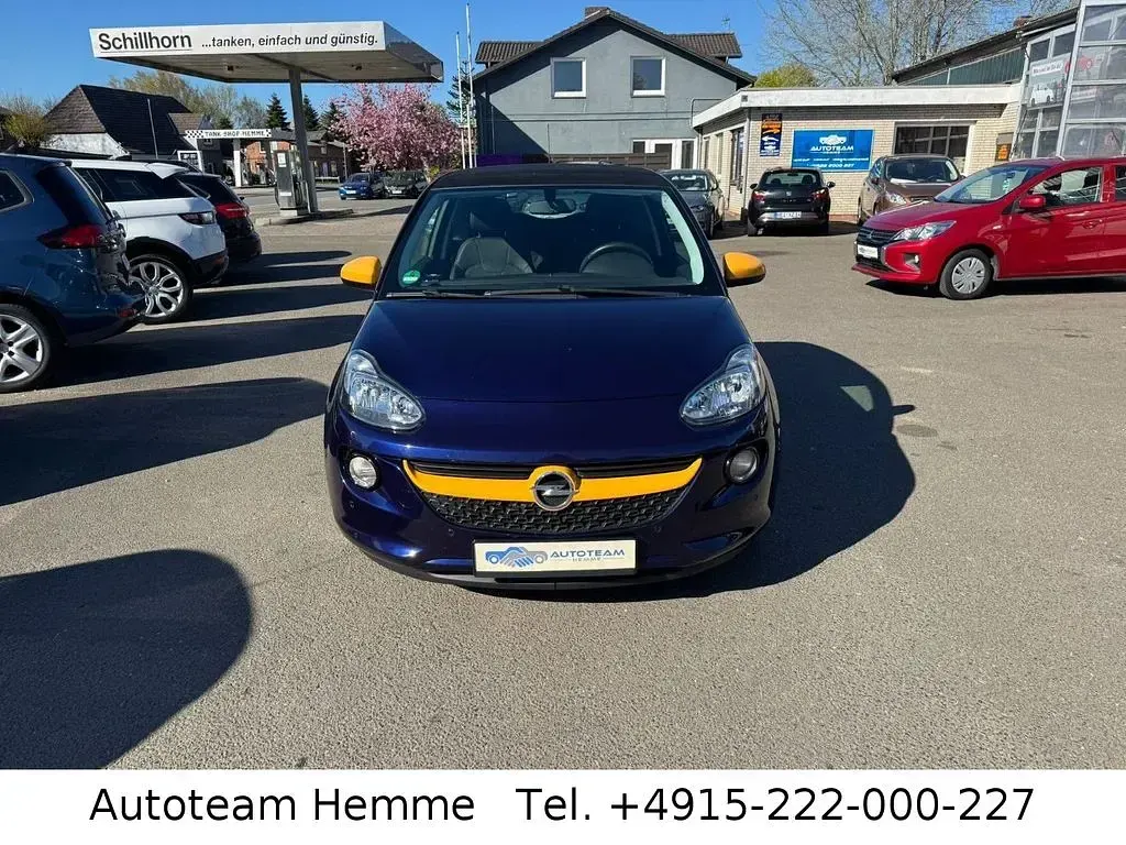 Gebraucht Opel Adam Open Air 87 PS (63 kW) 2018 Blau Kleinwagen
