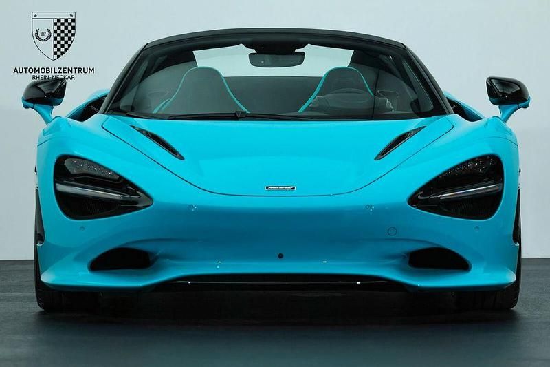 Neu McLaren 750S 751 PS (552 kW) 2025 Blau Cabrio