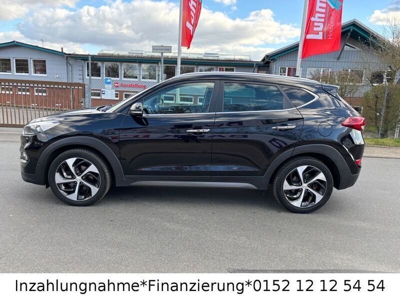 Gebraucht Hyundai Tucson Premium 141 PS (103 kW) 2017 Schwarz SUV