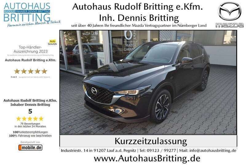 Schwarz Gebraucht 2024 Mazda CX-5 Ad'Vantage SUV | 37.990 € - Bild 1/4