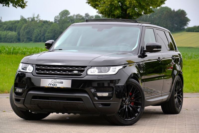 Santorini black Gebraucht 2016 Land Rover Range Rover Sport HSE Dynamic SUV | 24.990 € (Fairer Preis) - Bild 1/4