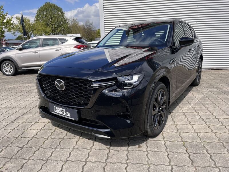 Jet black metallic Gebraucht 2023 Mazda CX-60 Homura-Line SUV | 49.990 € (Teuer) - Bild 1/4