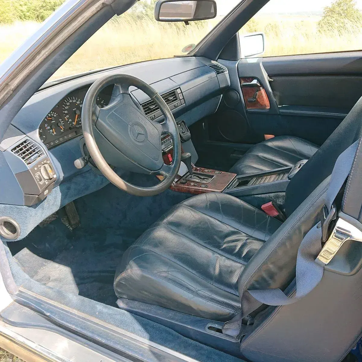 Gebraucht Mercedes SL300 231 PS (169 kW) 1991 Blau Cabrio