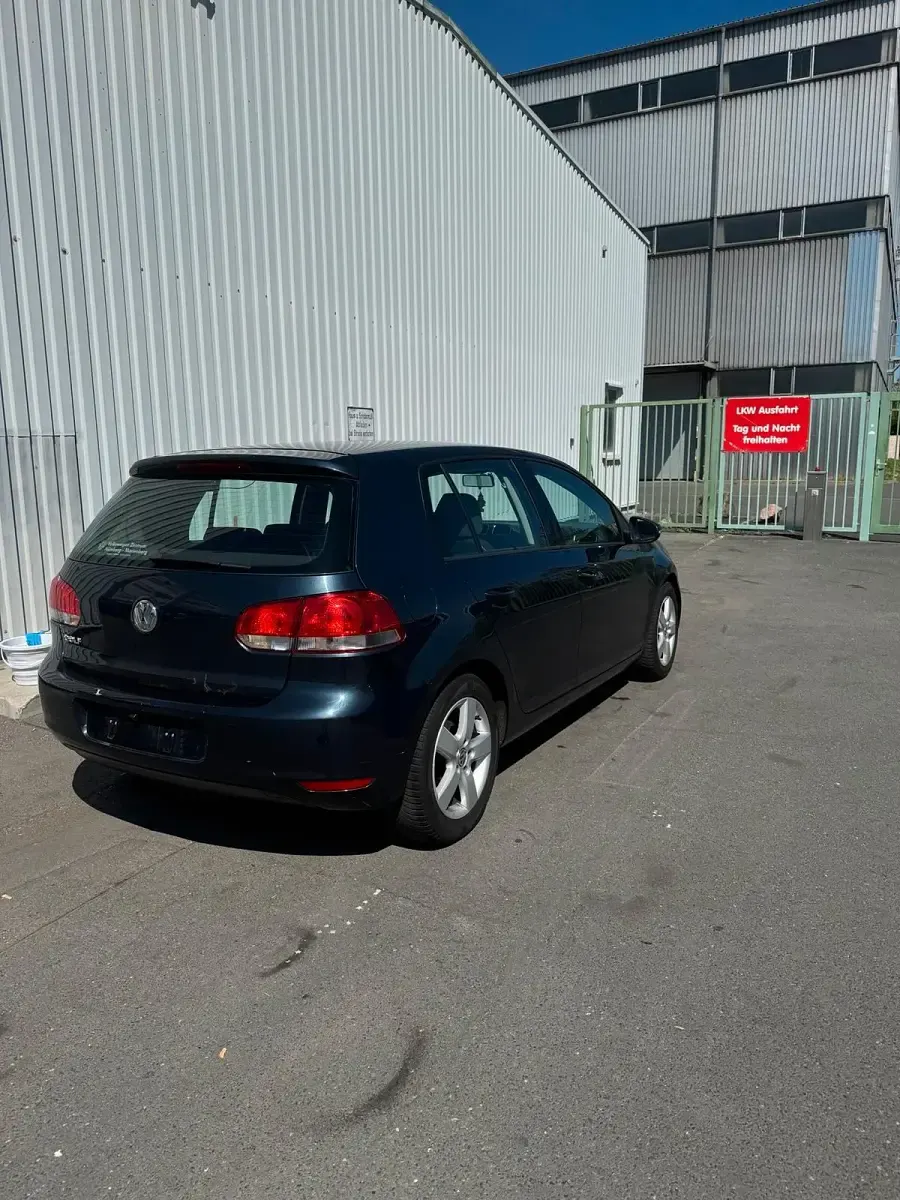 Brugt VW Golf VI 80 HK (58 kW) 2009 Blå Hatchback
