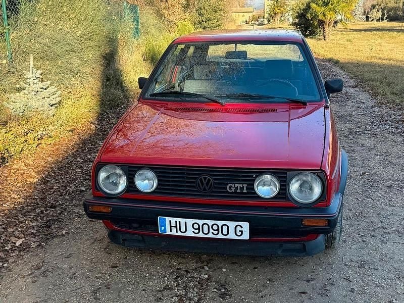 Gebraucht VW Golf II GTI 111 PS (81 kW) 1987 Rot Kleinwagen