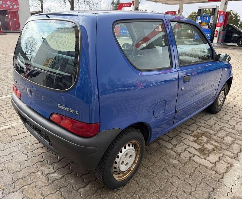 Gebraucht Fiat Seicento 54 PS (39 kW) 2001 Blau Kleinwagen