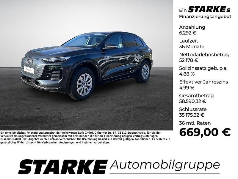 Grau Gebraucht 2025 Audi Q6 e-tron Comfort SUV | 58.470 € (Superpreis) - Bild 1/4
