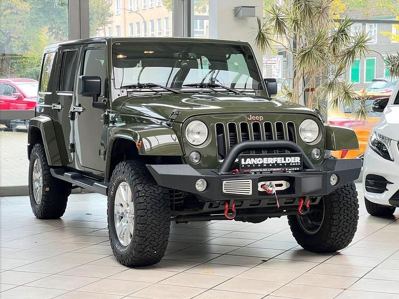 Second-hand Jeep Wrangler 200 CP (147 kW) 2017 Verde SUV