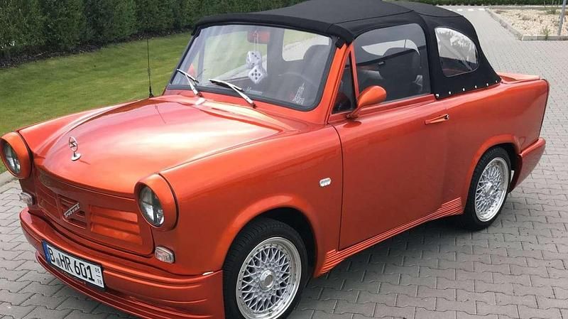 Orange Gebraucht 1984 Trabant 601 Cabrio | 16.500 € - Bild 1/4