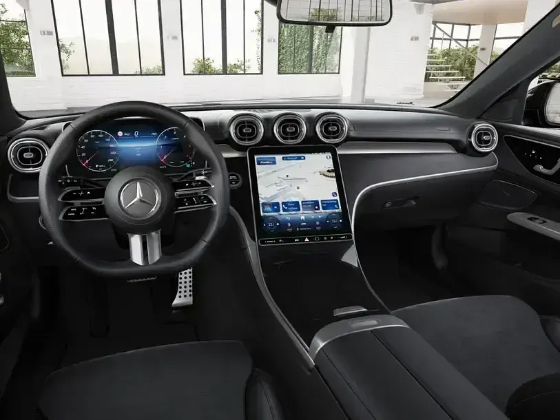 Gebraucht Mercedes C220 AMG line 200 PS (147 kW) 2025 Grau Limousine