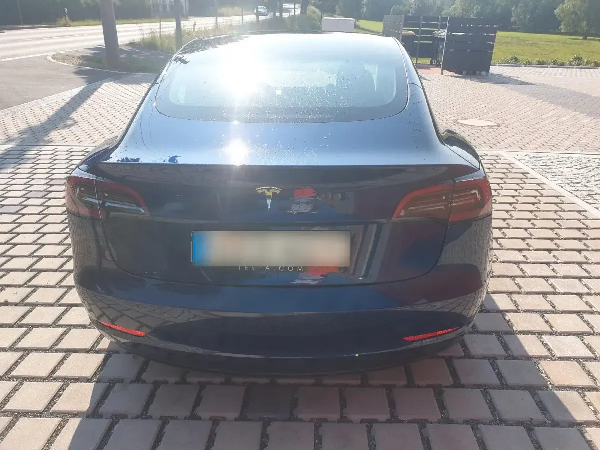 Gebraucht Tesla Model 3 Standard Range Plus 225 kW (306 PS) 2022 Blau Limousine