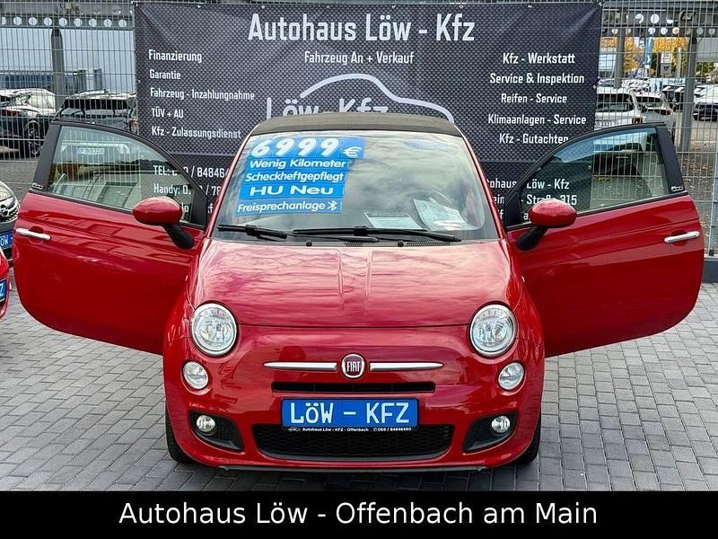 Rosso corsa/sfrontato/argilla/ Gebraucht 2013 Fiat 500 Cabrio | 6.999 € (Fairer Preis) - Bild 1/4