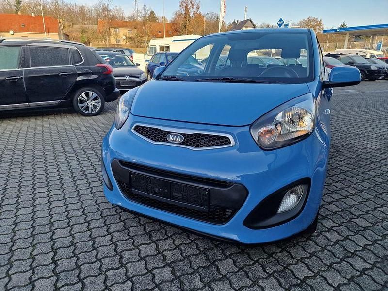 Gebraucht Kia Picanto Edition 7 69 PS (50 kW) 2011 Blau Kleinwagen