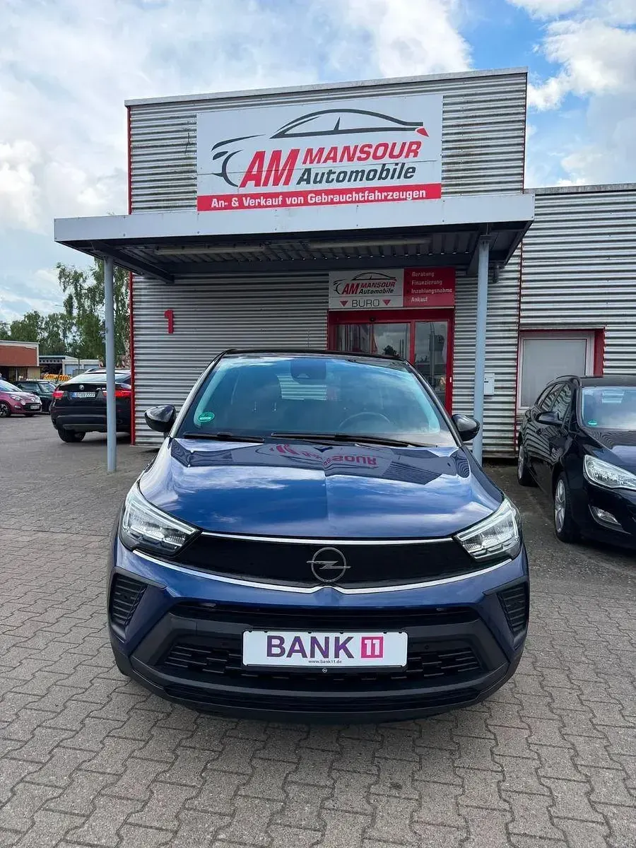 Gebraucht Opel Crossland X 110 PS (80 kW) 2021 Blau SUV