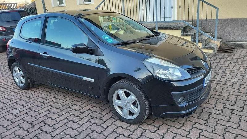 Schwarz Gebraucht 2007 Renault Clio II Kleinwagen | 950 € (Superpreis) - Bild 1/4