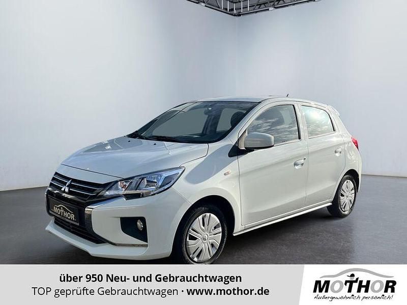 Islandweiss (s) Gebraucht 2023 Mitsubishi Space Star Select Kleinwagen | 12.047 € (Fairer Preis) - Bild 1/4