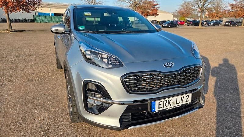 Silber Gebraucht 2019 Kia Sportage GT-Line SUV | 19.200 € (Fairer Preis) - Bild 1/4