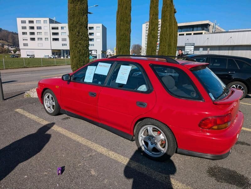 Rot Gebraucht 1999 Subaru Impreza GT Kombi | 6.450 € - Bild 1/4