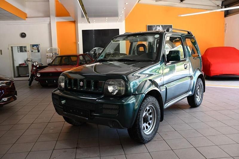 Grün Gebraucht 2008 Suzuki Jimny Ranger SUV | 7.950 € (Fairer Preis) - Bild 1/4