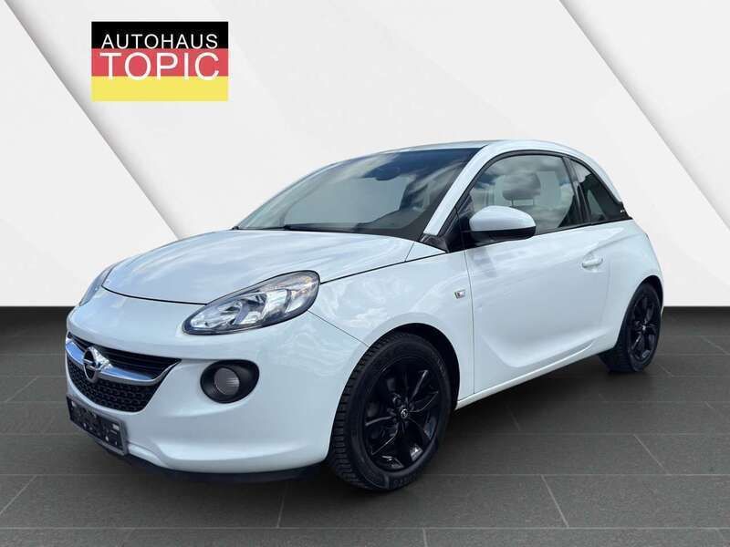 Casablanca white/arctic white Gebraucht 2013 Opel Adam Basis Kleinwagen | 4.999 € (Guter Preis) - Bild 1/4