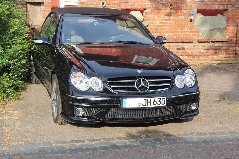Gebraucht Mercedes CLK63 AMG AMG 481 PS (353 kW) 2008 Schwarz Cabrio