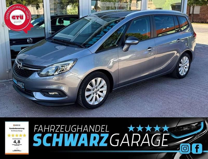 Grau Gebraucht 2018 Opel Zafira Van / Kleinbus | 13.990 € (Fairer Preis) - Bild 1/3