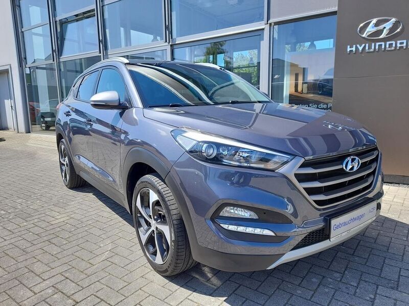 (z3g) micron gray Gebraucht 2017 Hyundai Tucson Advantage SUV | 17.880 € (Fairer Preis) - Bild 1/4