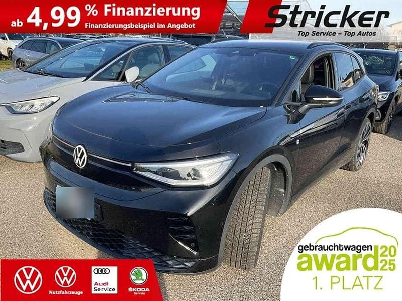 Gebraucht VW ID.4 GTX 219 kW (299 PS) 2022 Mythosschwarz metallic (metallic) SUV