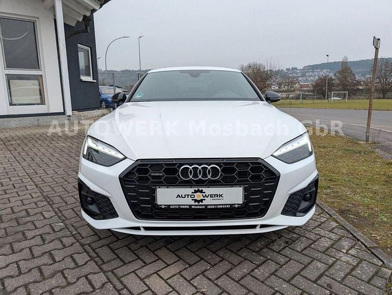 Gebraucht Audi A5 Sportback S-Line 204 PS (150 kW) 2021 Weiß Kleinwagen