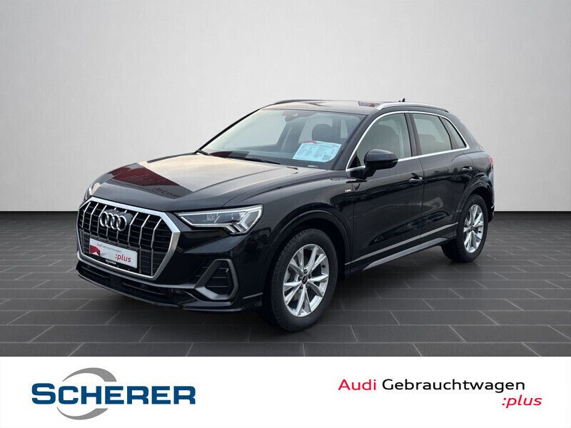 Mythosschwarz metallic (metallic) Gebraucht 2024 Audi Q3 Ambiente SUV | 34.500 € (Superpreis) - Bild 1/4
