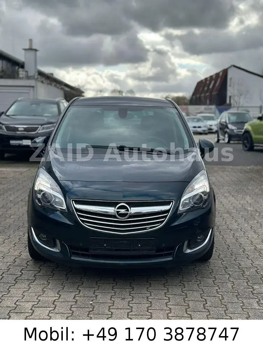 Gebraucht Opel Meriva Innovation 136 PS (100 kW) 2015 Grün Van / Kleinbus