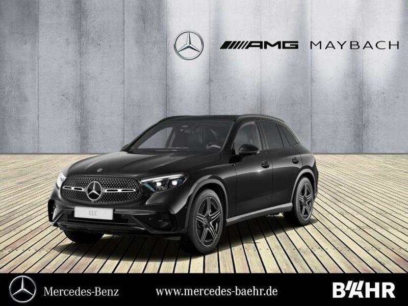 Lack obsidianschwarz (metallic) Gebraucht 2024 Mercedes GLC220 SUV | 56.949 € (Guter Preis) - Bild 1/4